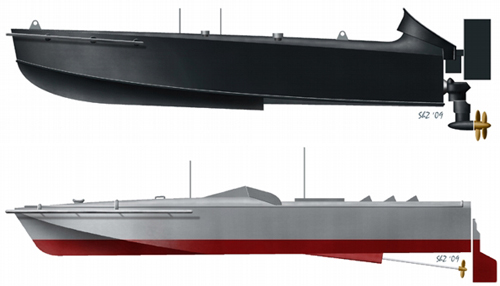 MTM Assaultboat & Linse Explosive Motorboat