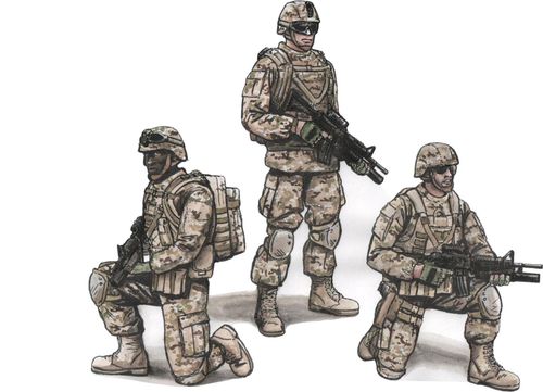 Modern US Infantry - Click Image to Close