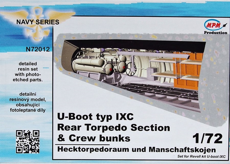 U-Boot typ IXC Rear Torpedo Section (REV) - Click Image to Close