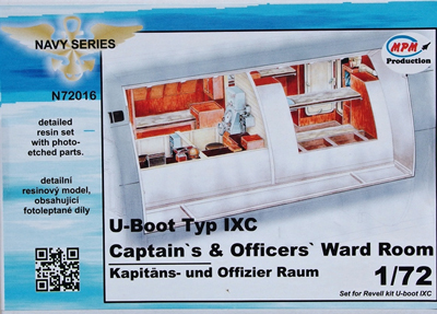 U-Boot typ IXC Captain & Officers Ward Room (REV) - Click Image to Close
