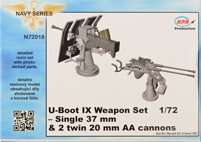 U-Boot typ IXC Weapon Set (REV) - Click Image to Close