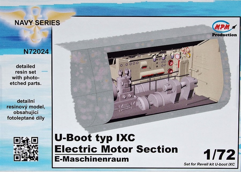 U-Boot typ IXC Electric Motor Section (REV) - Click Image to Close