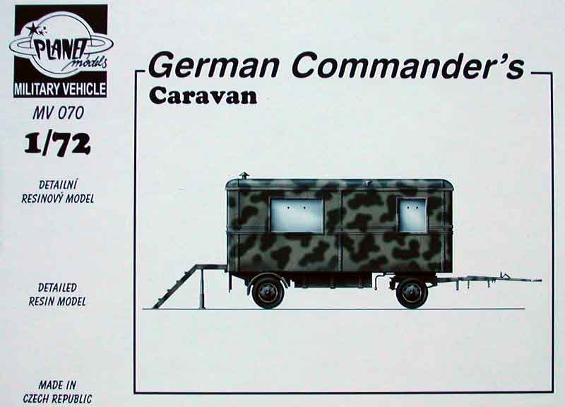 German Commander's caravan - Click Image to Close