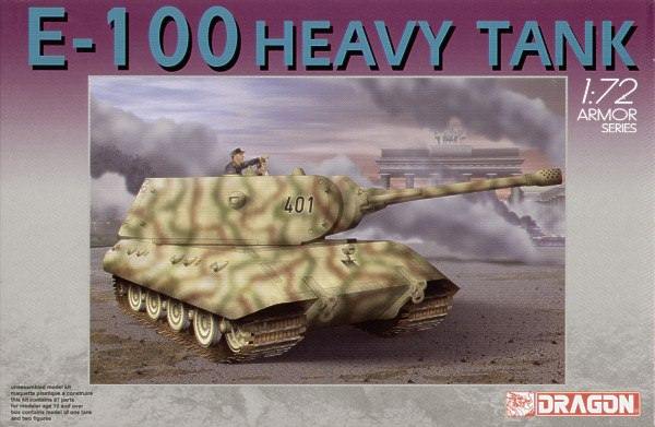 E-100 Experimental Tank - Click Image to Close