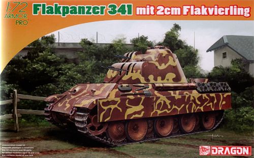Flakpanther 341 mit 2cm Flakvierling - Click Image to Close