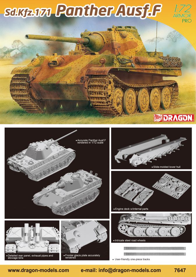 Pz.Kpfw.V Panther Ausf.F Sd.Kfz.171 - Click Image to Close