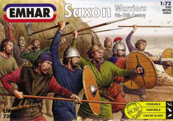 Saxon Warriors 9.-10. Century - Click Image to Close