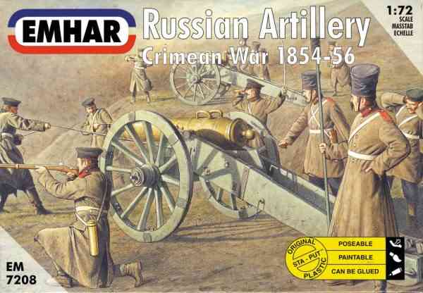 Russian Artillery - Crimean War 1854-1856 - Click Image to Close
