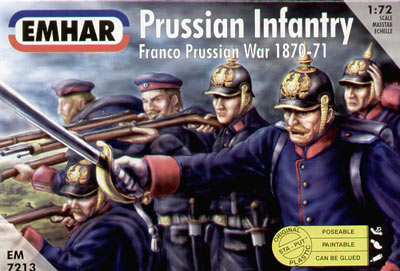 Prussian Infantry Franco/Prussian War - Click Image to Close
