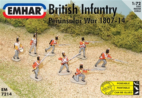 British Infantry - Peninsular War - Click Image to Close