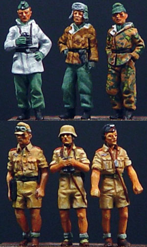 German Panzer crew (africa & eastern front) - Click Image to Close