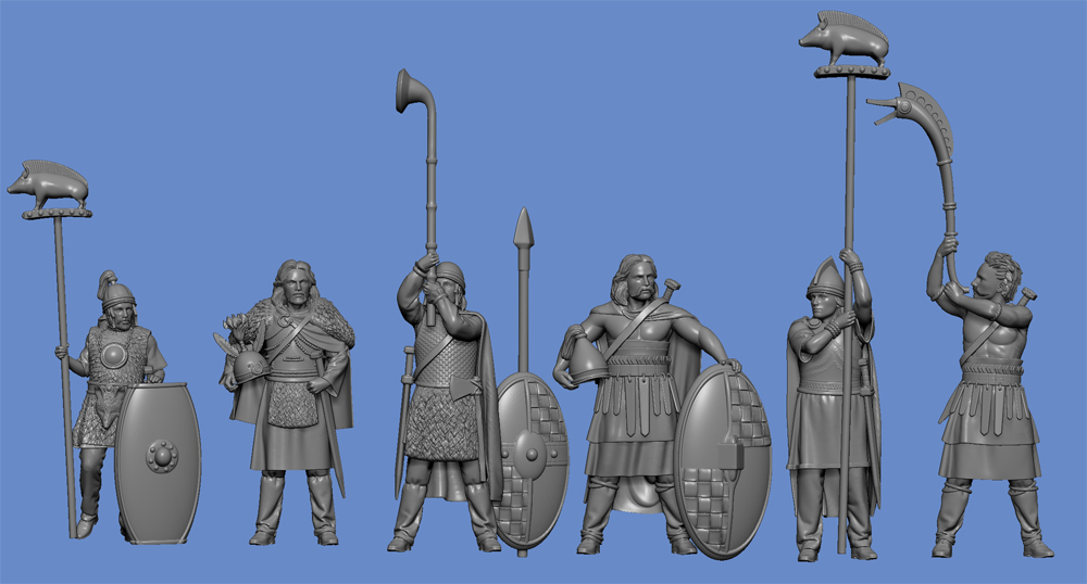 Celtic warriors - commanders