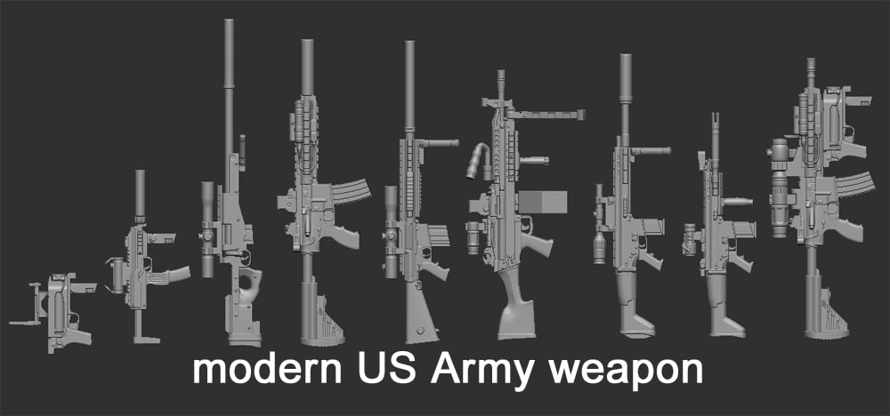 U.S. Special Forces weapons - Click Image to Close