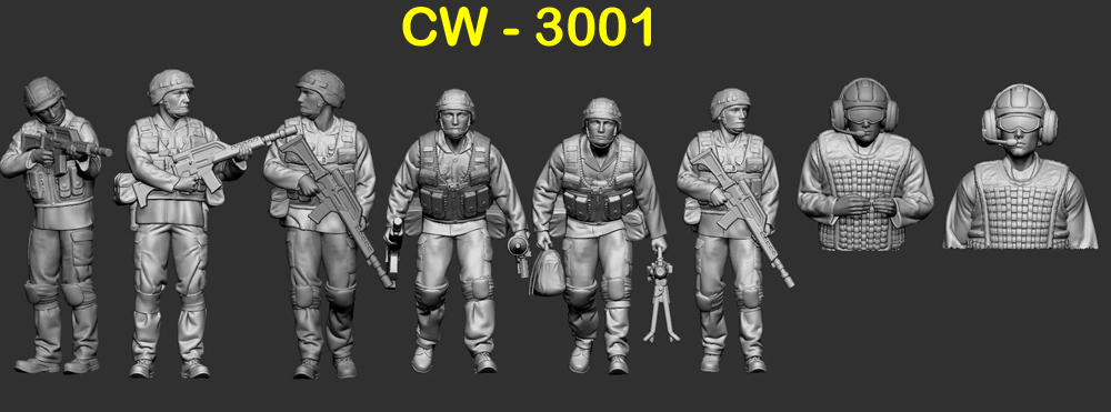 Bundeswehr 2000 - Grenadier crew for APC - Click Image to Close