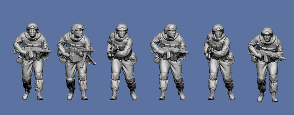 Russian soldiers - set 2