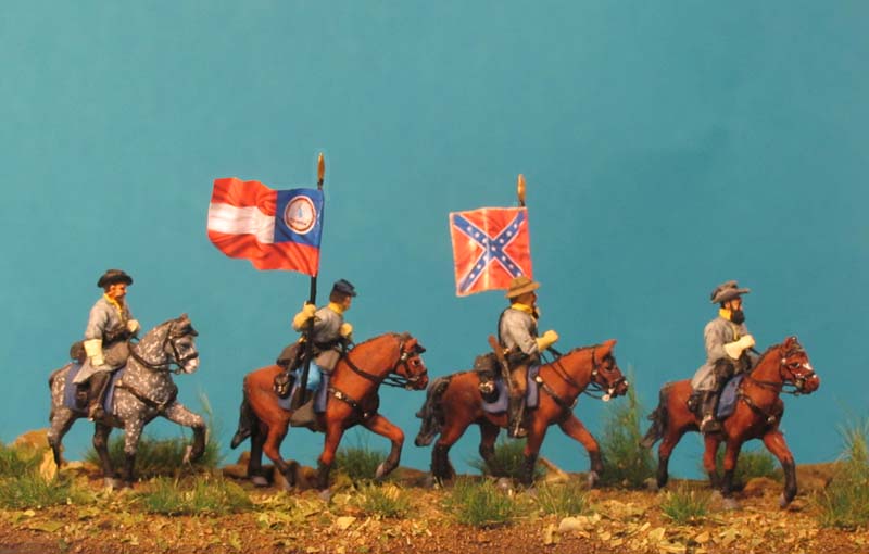 ACW - Virginia Cavalry - Comand group