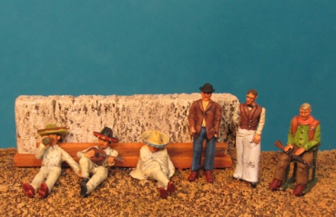 Wild West - Townsfolk - set III - Click Image to Close