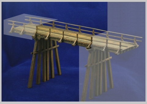Pile Bridge enlargement for kit GL72GEB039