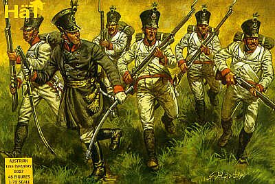 Napoleonic Austrian Infantry - Click Image to Close