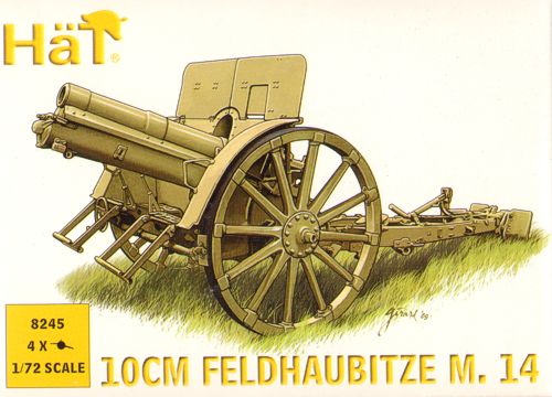 WW1 10cm Feldhaubitze M.14 (4 kits) - Click Image to Close