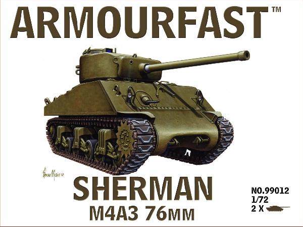 Sherman M4A3 76mm (2 kits)