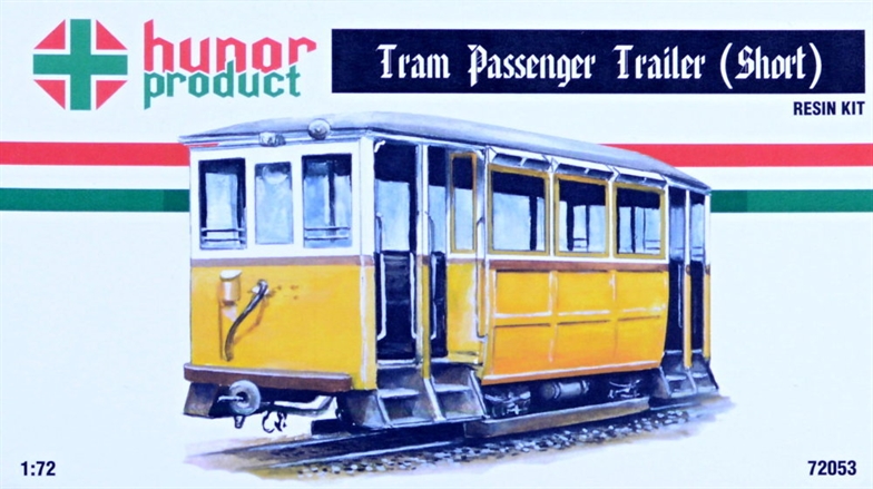 Tram Passenger Trailer - short