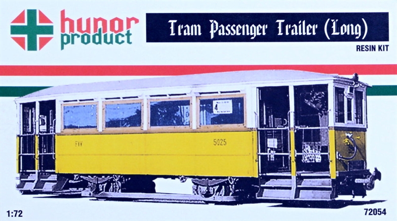Tram Passenger Trailer - long - Click Image to Close