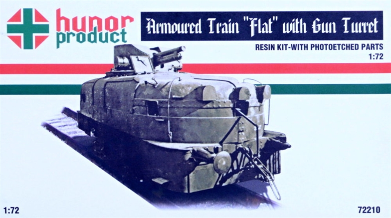 VIII. Armoured Train FLAT with Gun Turret - Click Image to Close