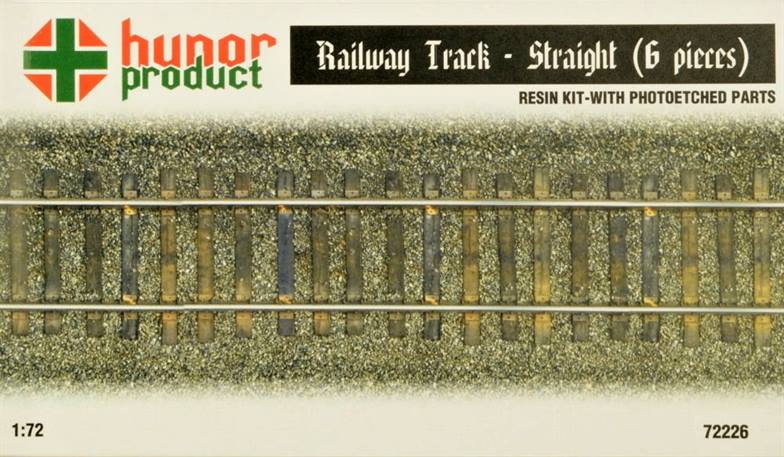 Railway Track - straight (6pc)