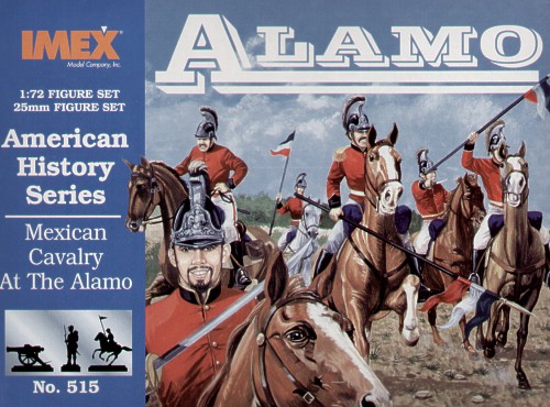 Mexican Cavalry 1836 - Click Image to Close