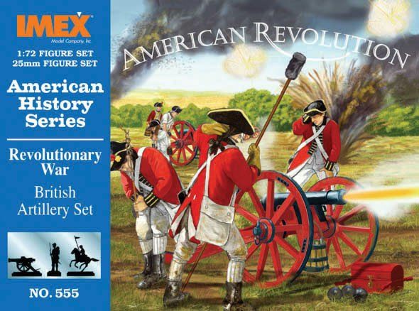 American war of Independence - British Artillery - Click Image to Close
