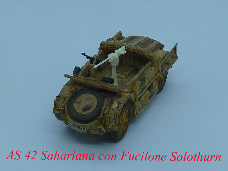 SPA-Viberti AS 42 Sahariana con Fucilone Solothurn