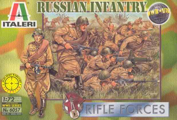 Russian Infantry WWII - Click Image to Close