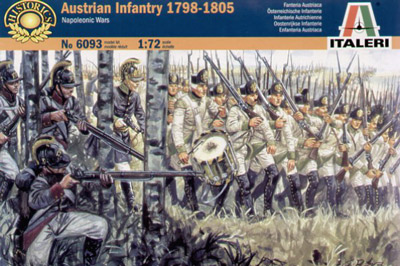 Austrian Inantry 1800-05 - Click Image to Close