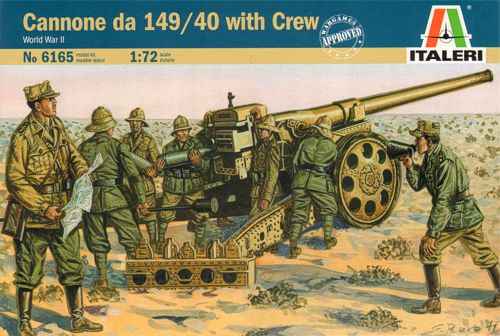 Cannone da 149/40 with Crew - Click Image to Close