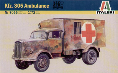 Opel Blitz KFZ.305 Ambulance (ex-esci) - Click Image to Close