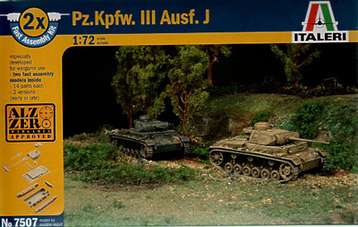 Pz.Kpfw.III Ausf.J (2 kits) - Click Image to Close