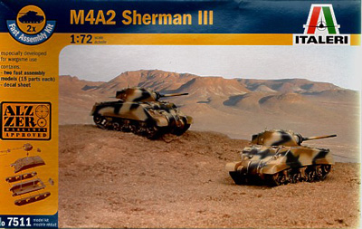 M4A2 Sherman III (2 kits) - Click Image to Close