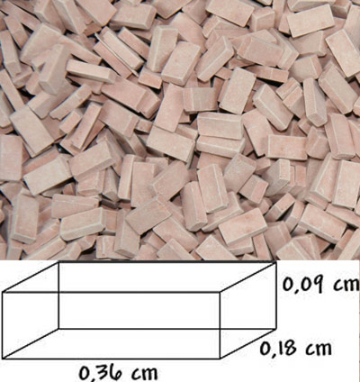 Bricks - terracotta medium (2000pcs) - Click Image to Close