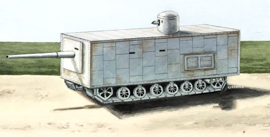 Mendelyev Russian project tank - Click Image to Close