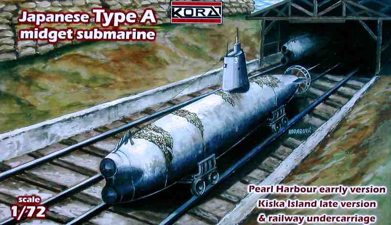 Japanese Type A midget submarine - Click Image to Close