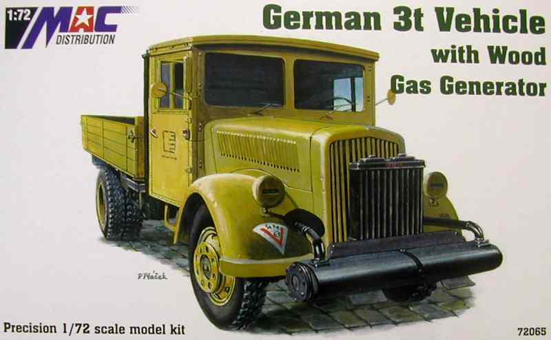 Opel Blitz Einheits with gas generator - Click Image to Close