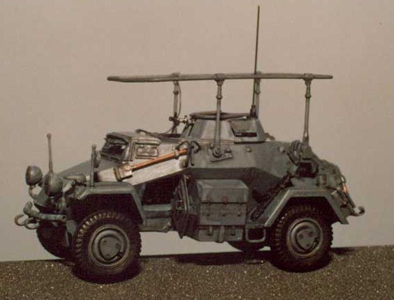 Sdkfz 223 armored radio car - Click Image to Close