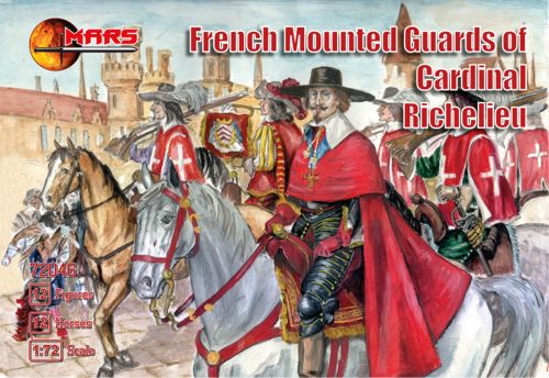 French mounted Guards of Cardinal Richelieu - Click Image to Close