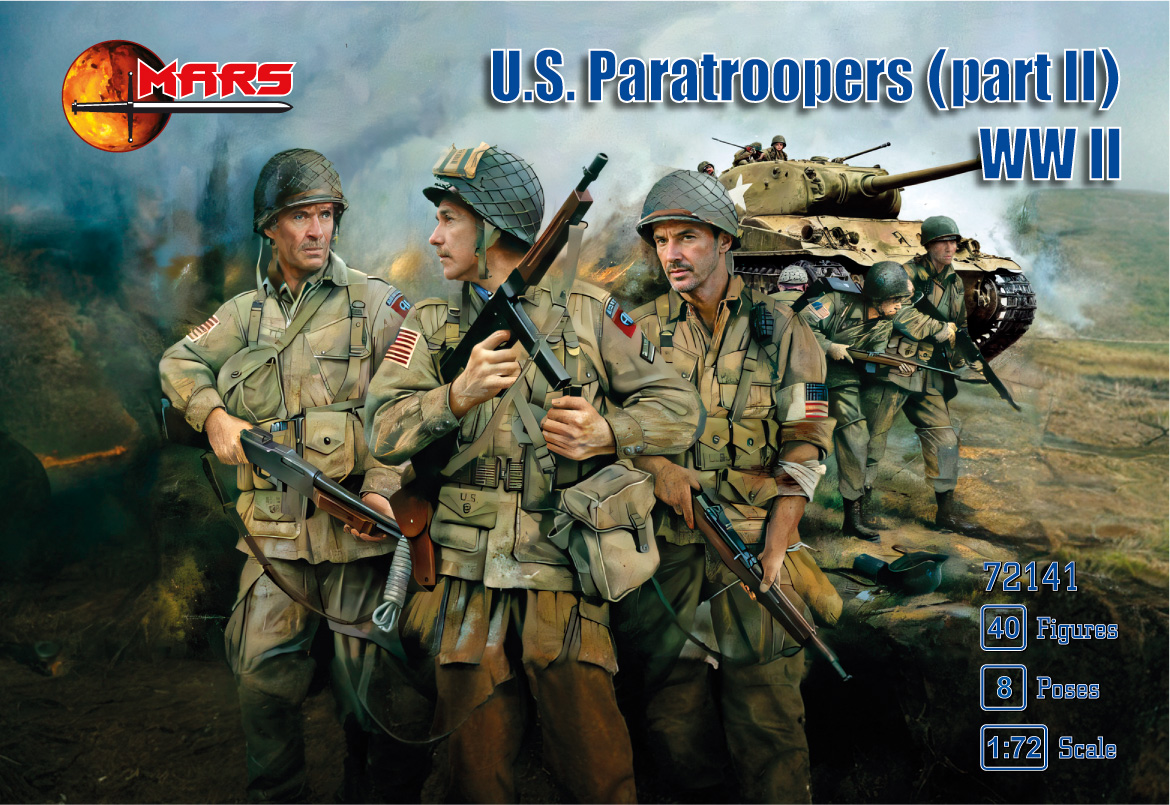 WW2 U.S. Paratroopers - set 2 - Click Image to Close