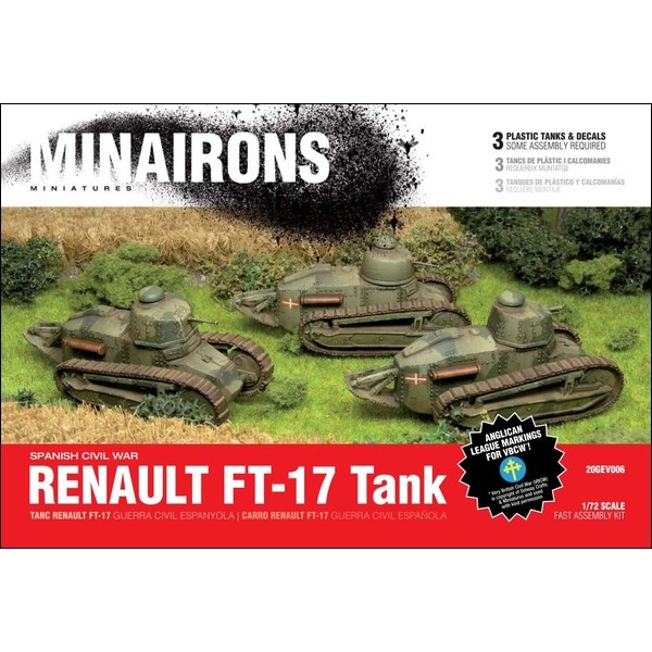 Renault FT-17 (3 kits) - Click Image to Close