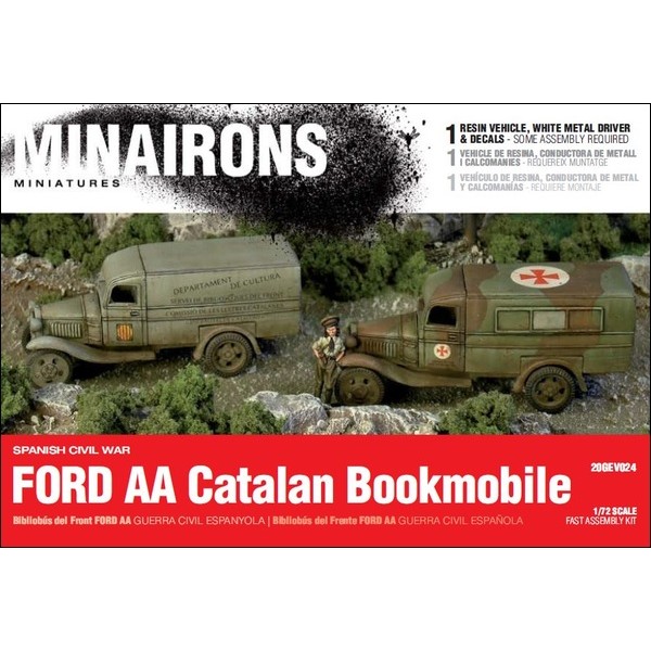 Ford AA Catalan Bookmobile - Click Image to Close