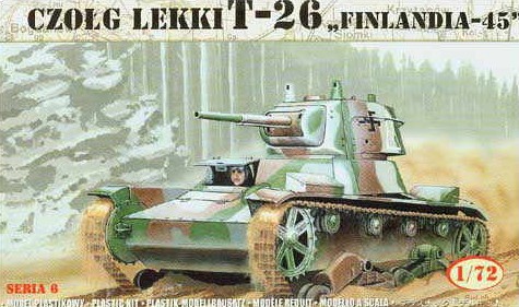 T-26 Finland 45 light tank - Click Image to Close