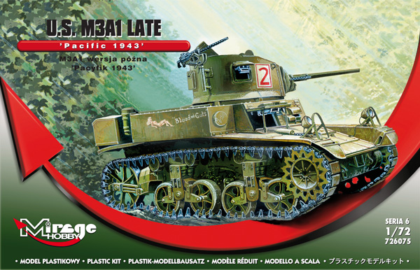 M3A1 Stuart (late) "Pacific 1943" - Click Image to Close
