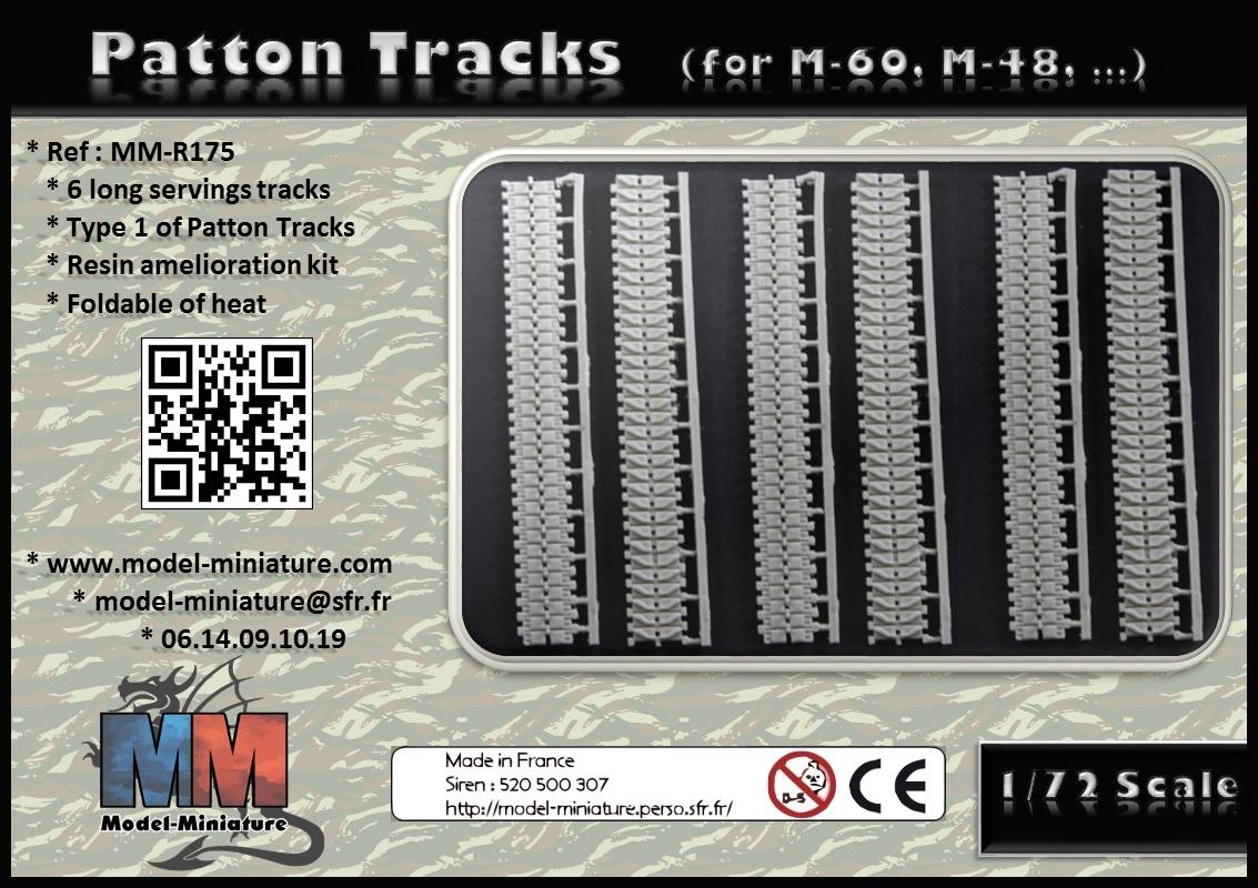 M-48/60 Patton tracks (ESCI/IT)